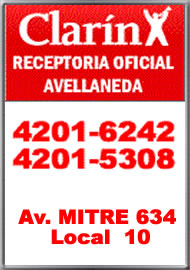 RECEPTORIA  OFICIAL CLARIN AVELLANEDA